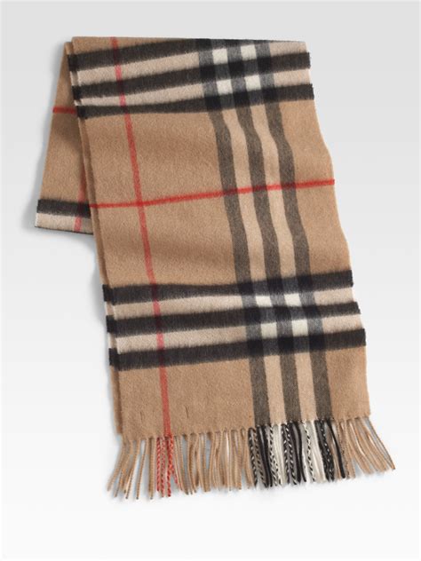 saks mens burberry scarf